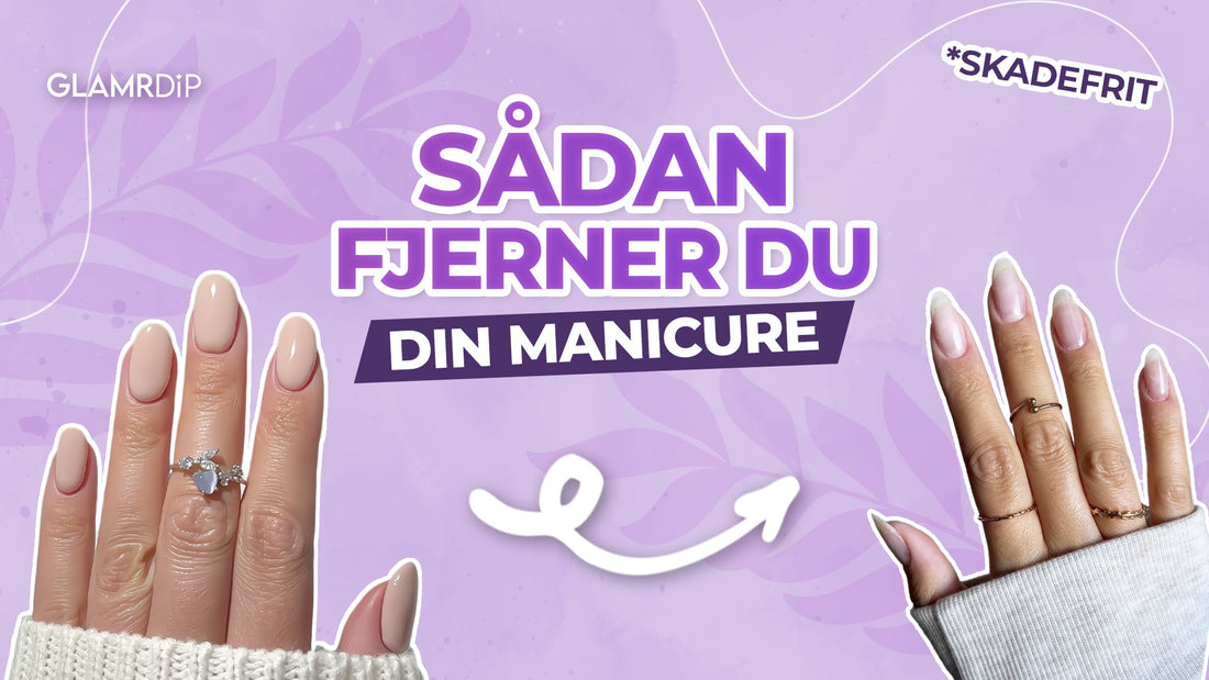 Sådan fjerner du din manicure med rismetoden – trin for trin