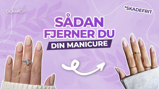Sådan fjerner du din manicure med rismetoden – trin for trin