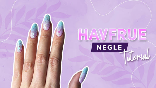 Havfrue-ombré-negle – trin for trin til et magisk havfrue-look